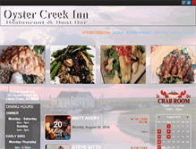 Tablet Screenshot of oystercreekinnnj.com